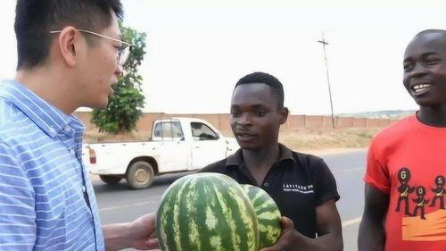 对着美国黑人吃瓜