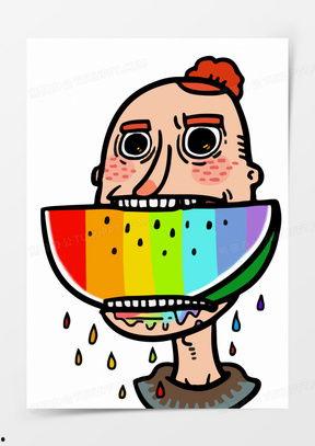 吃瓜视频素材亲嘴